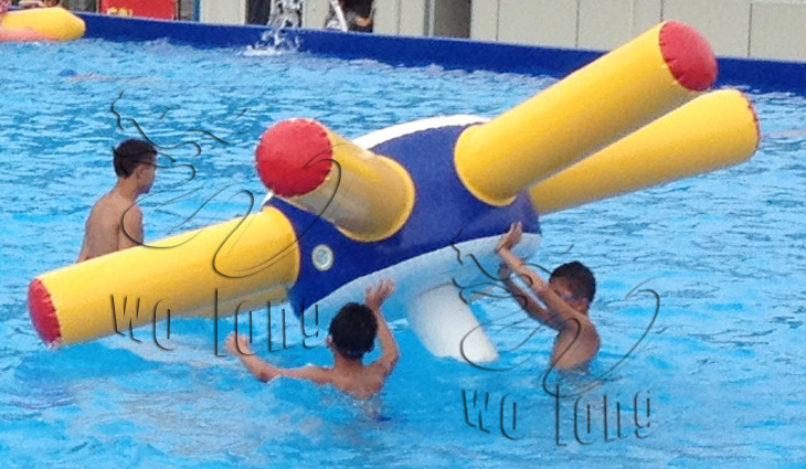 水上圓盤支架水池充氣水池夏季戲水趣味水上漂浮物