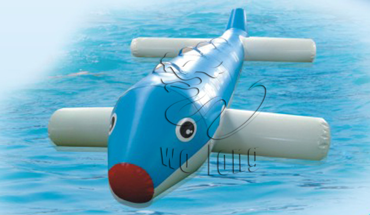 飛機新款造型水上漂浮2015年趣味漂浮物