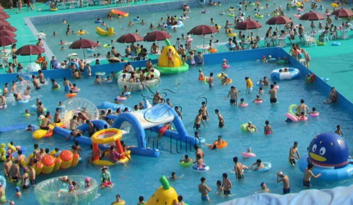 籃球框靚麗新穎有趣的水上休閑投籃運動游樂設施
