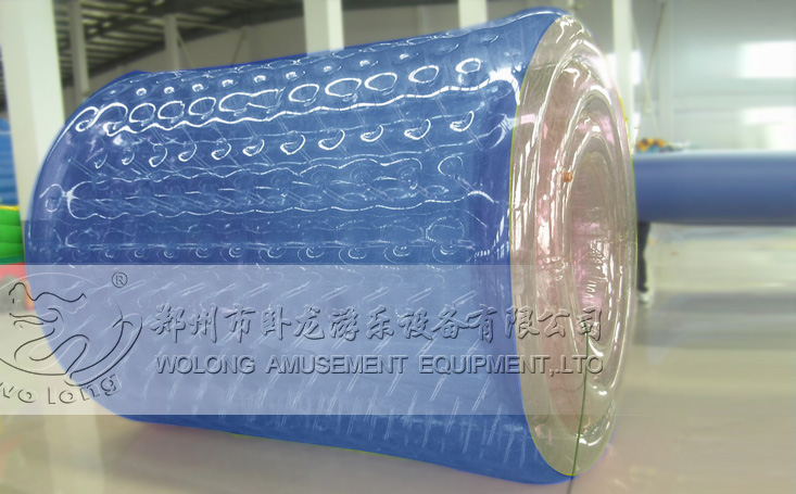 水上滾筒一款水上趣味游樂設備公園湖泊小河流均可使用